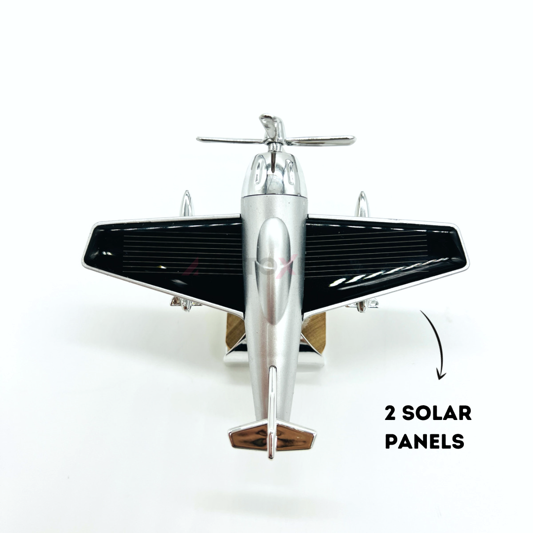 Solar Airplane Car Air Freshener