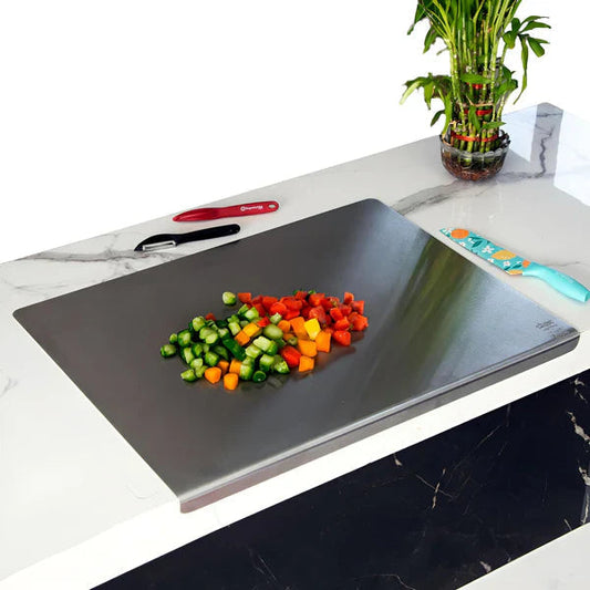 Vital® Stainless Steel Kitchen Chopping Board