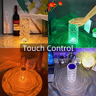 THE CRYSTAL ROSE LAMP (TOUCH)