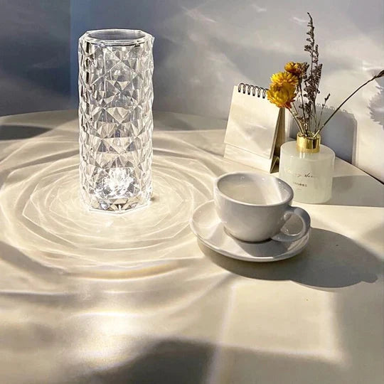 THE CRYSTAL ROSE LAMP (TOUCH)