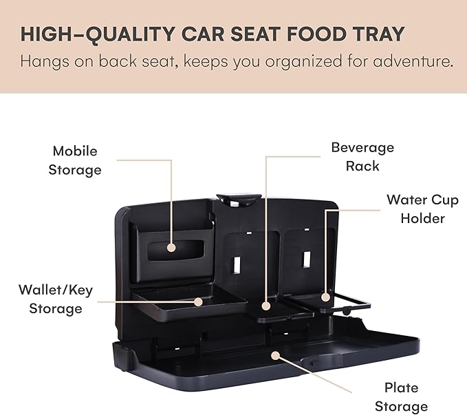 Car Back Seat Tray Multifunctional (Buy 1 Get 1 Free)