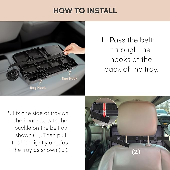 Car Back Seat Tray Multifunctional (Buy 1 Get 1 Free)