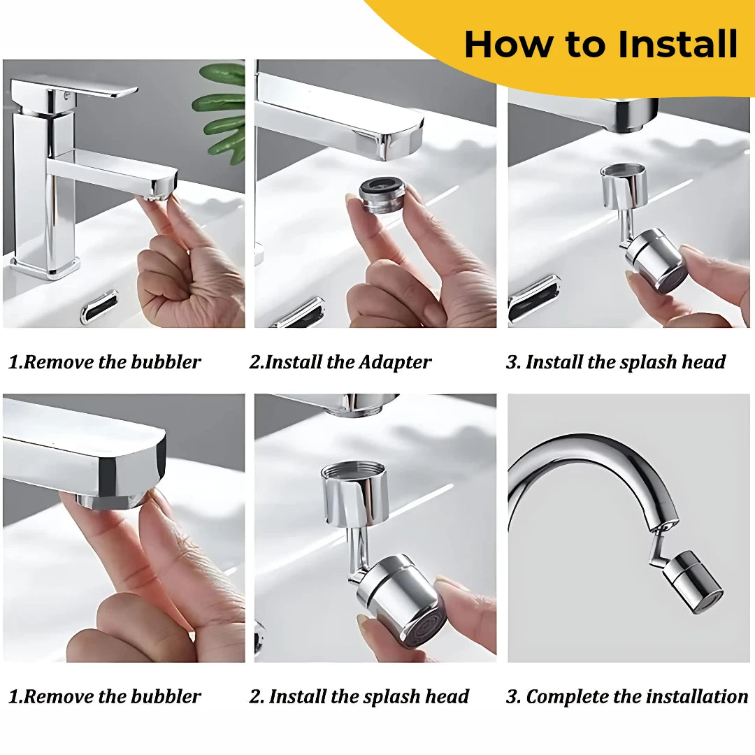 Vital® Universal Rotatable Faucet