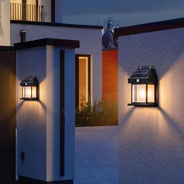 Vital® Solar LED Porch Wall Lights