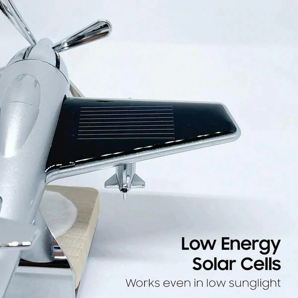 Solar Airplane Car Air Freshener