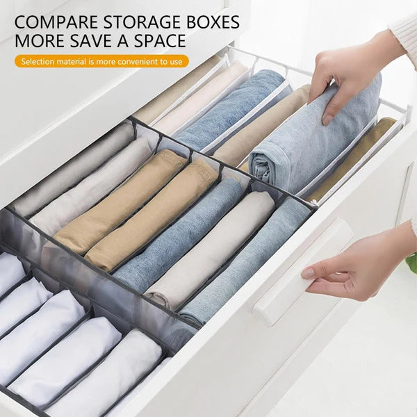 Wardrobe Clothes Storage Organizer (Pack of 3)