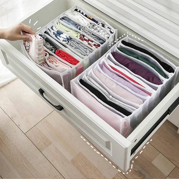 Wardrobe Clothes Storage Organizer (Pack of 3)