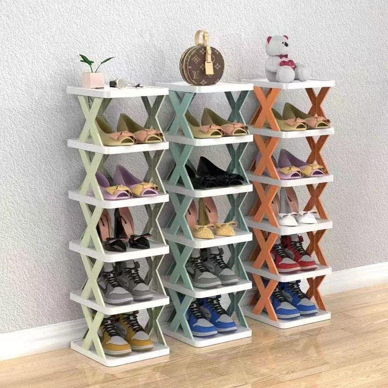 Smart Foldable Shoes Shelf 6 Tier Shoe Rack